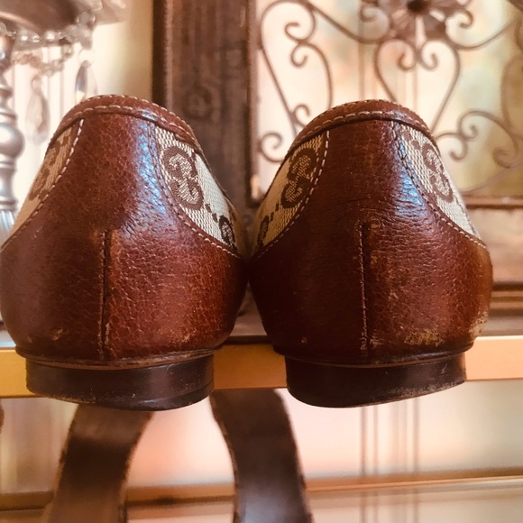 Authentic Classic Gucci Flats 6.5 - Picture 6 of 6